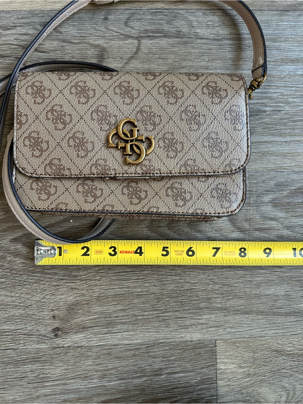 Crossbody Purse Women’s Brown Flap Organizer - Picture 3 of 7